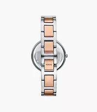 Karli Three-Hand Two-Tone Watch