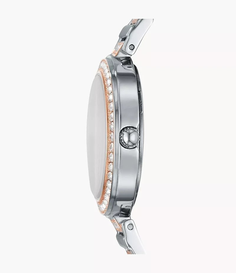 Karli Three-Hand Two-Tone Watch