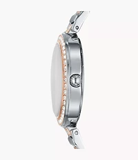 Karli Three-Hand Two-Tone Watch