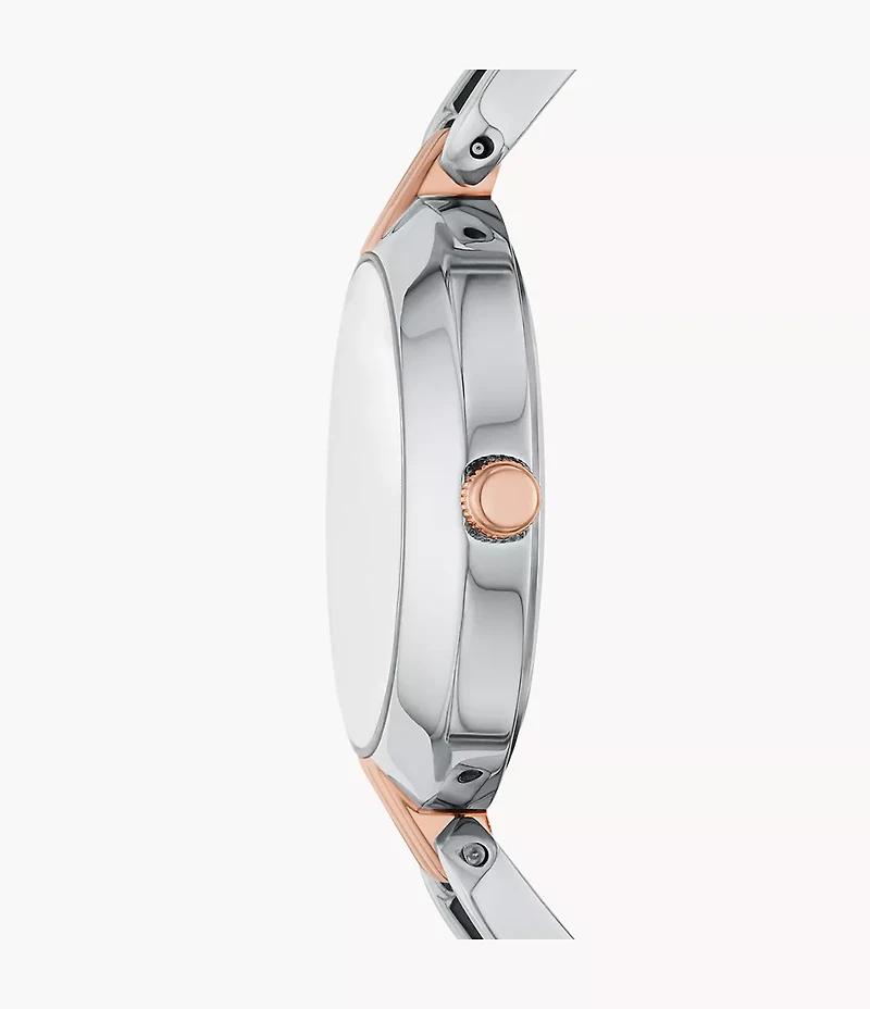 Kerrigan Three-Hand Two-Tone Stainless Steel Watch