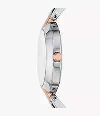 Kerrigan Three-Hand Two-Tone Stainless Steel Watch