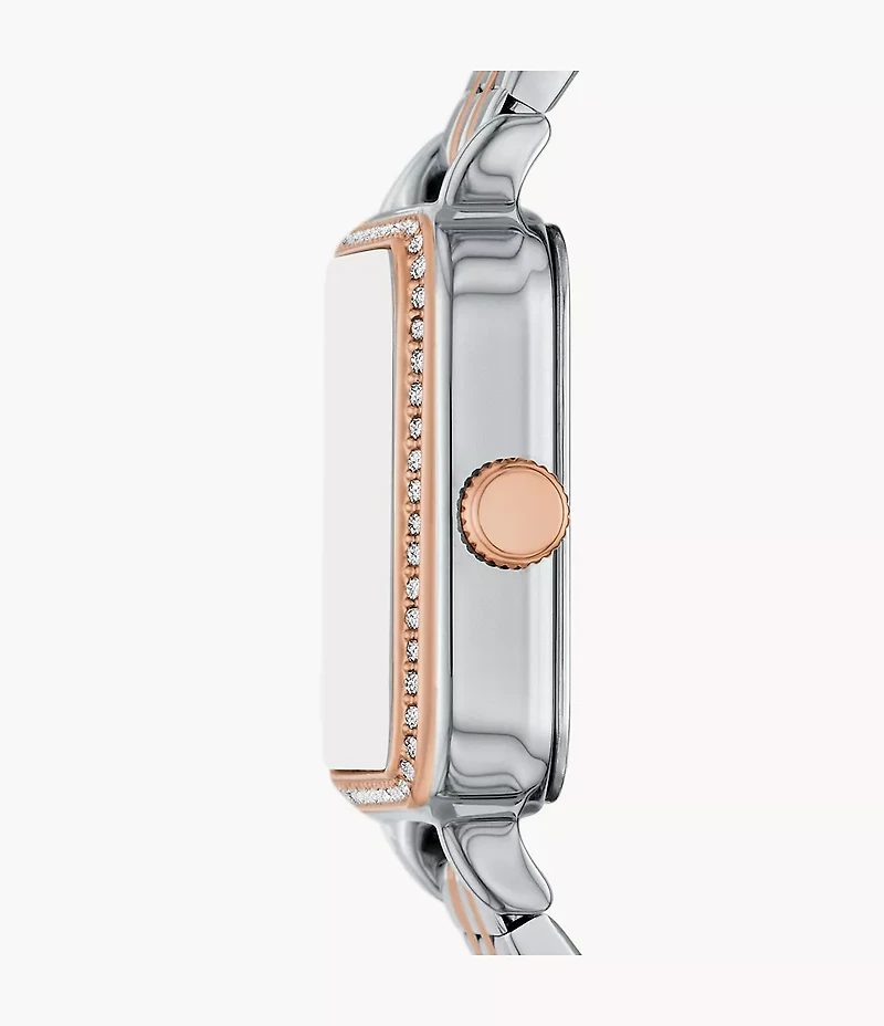 Colleen Three-Hand Two-Tone Stainless Steel Watch