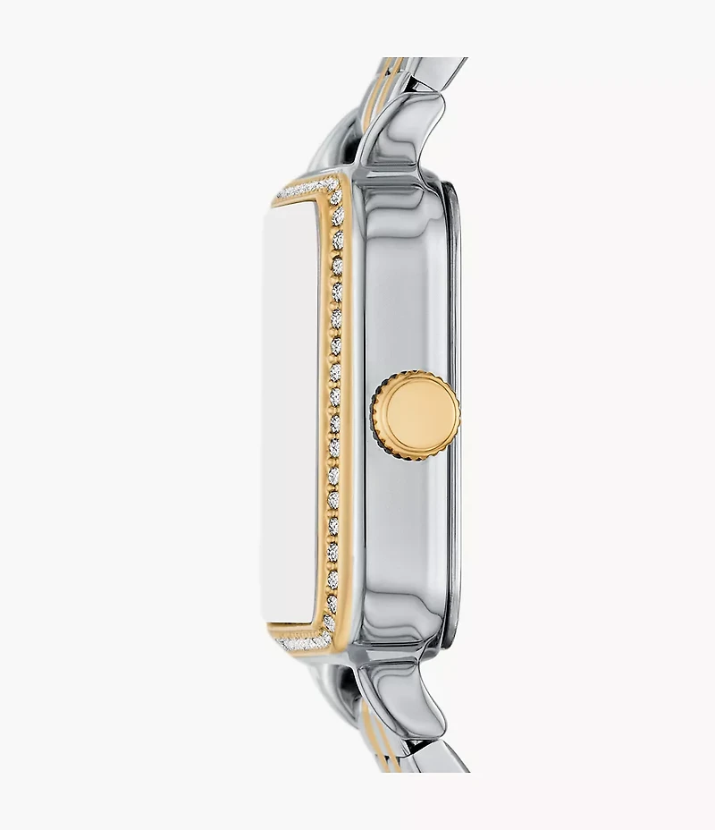 Colleen Three-Hand Two-Tone Stainless Steel Watch