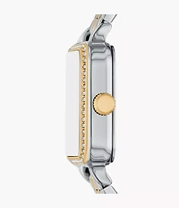 Colleen Three-Hand Two-Tone Stainless Steel Watch