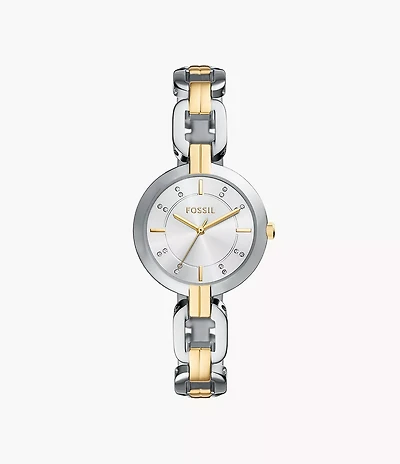 Kerrigan 32mm Three-Hand Two-Tone Stainless Steel Watch
