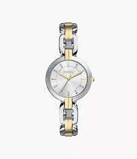 Kerrigan 32mm Three-Hand Two-Tone Stainless Steel Watch