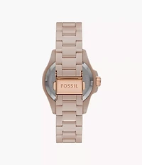 FB-01 Three-Hand Salted Caramel Ceramic Watch