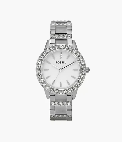 Jesse Three-Hand Stainless Steel Watch