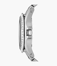 Riley Multifunction Stainless Steel Watch