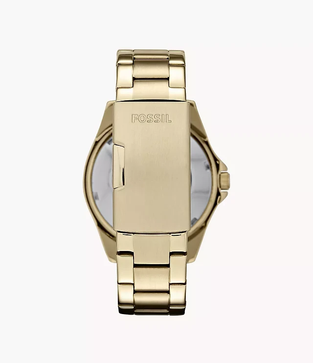 Fossil- Riley Gold Tone Multifunction Stainless Steel Watch ES3695 NEW Amazon.com: Fossil Women main image 4