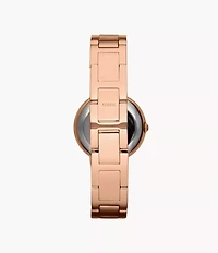 Virginia Rose-Tone Stainless Steel Watch