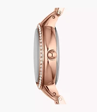 Virginia Rose-Tone Stainless Steel Watch