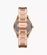 Stella Sport Multifunction Rose Gold-Tone Stainless Steel Watch