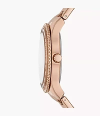 Stella Sport Multifunction Rose Gold-Tone Stainless Steel Watch