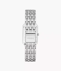 Raquel Three-Hand Date Stainless Steel Watch
