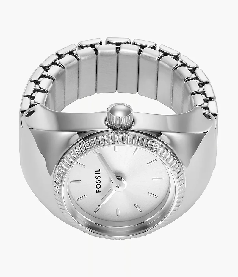 Watch Ring Two-Hand Stainless Steel