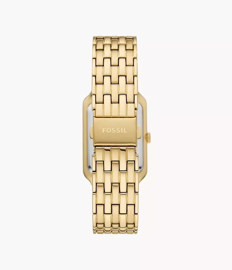 Raquel 26mm Three-Hand Date Gold-Tone Stainless Steel Watch