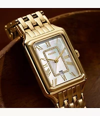 Raquel 26mm Three-Hand Date Gold-Tone Stainless Steel Watch
