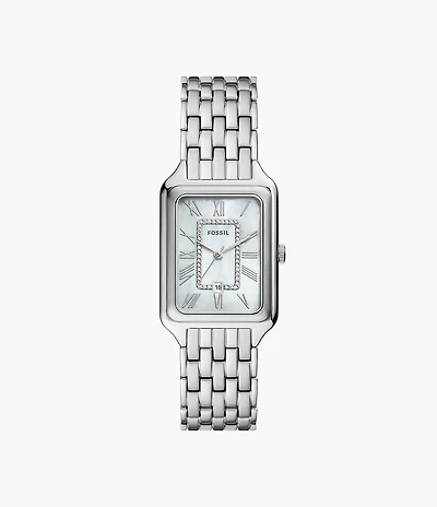 Raquel 26mm Three-Hand Date Stainless Steel Watch