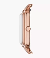 Raquel 26mm Three-Hand Date Rose Gold-Tone Stainless Steel Watch