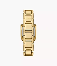 Harwell Three-Hand Gold-Tone Stainless Steel Watch