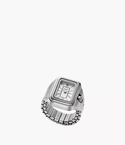 Raquel Watch Ring 14mm Two-Hand Stainless Steel
