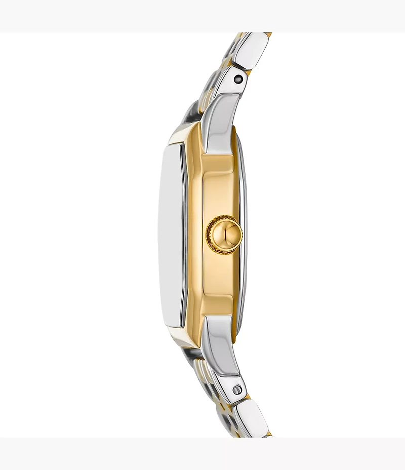 Harlow Three-Hand Two-Tone Stainless Steel Watch