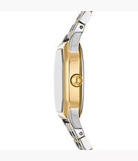 Harlow Three-Hand Two-Tone Stainless Steel Watch