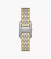 Raquel 23mm Three-Hand Date Two-Tone Stainless Steel Watch