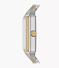 Raquel 23mm Three-Hand Date Two-Tone Stainless Steel Watch
