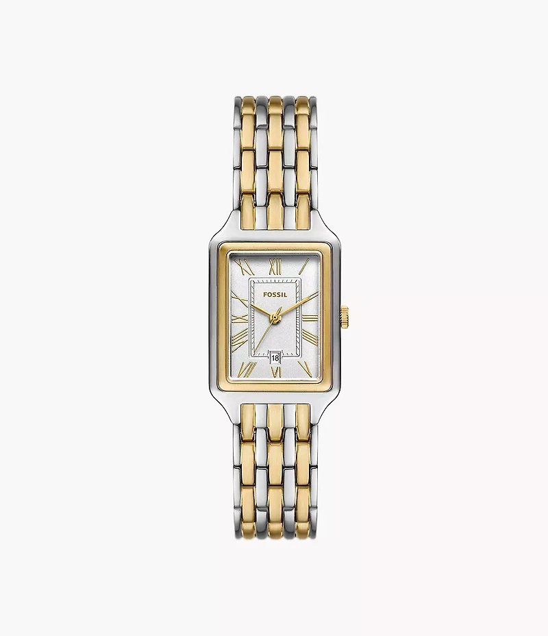 Raquel 23mm Three-Hand Date Two-Tone Stainless Steel Watch