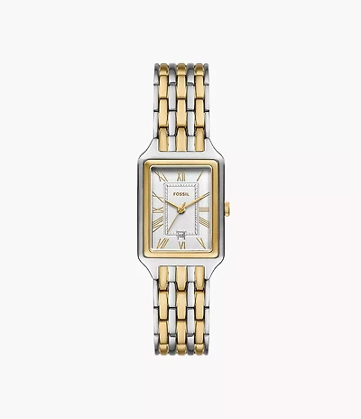 Raquel 23mm Three-Hand Date Two-Tone Stainless Steel Watch