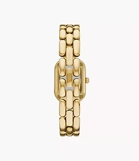 Sloan Three-Hand Gold-Tone Stainless Steel Watch