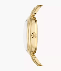 Sloan Three-Hand Gold-Tone Stainless Steel Watch
