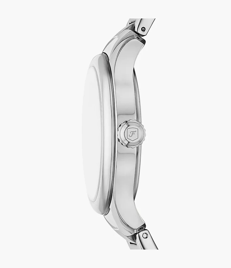 Gilmore Three-Hand Date Stainless Steel Watch