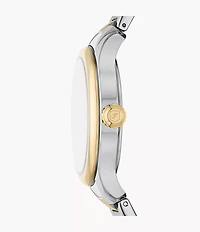 Gilmore Three-Hand Date Two-Tone Stainless Steel Watch