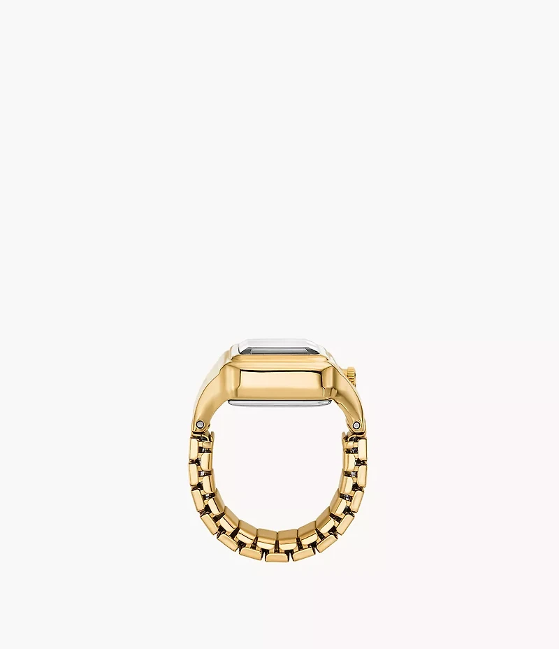 Raquel Watch Ring Two-Hand Stainless Steel