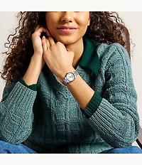 Gilmore Three-Hand Stainless Steel Watch