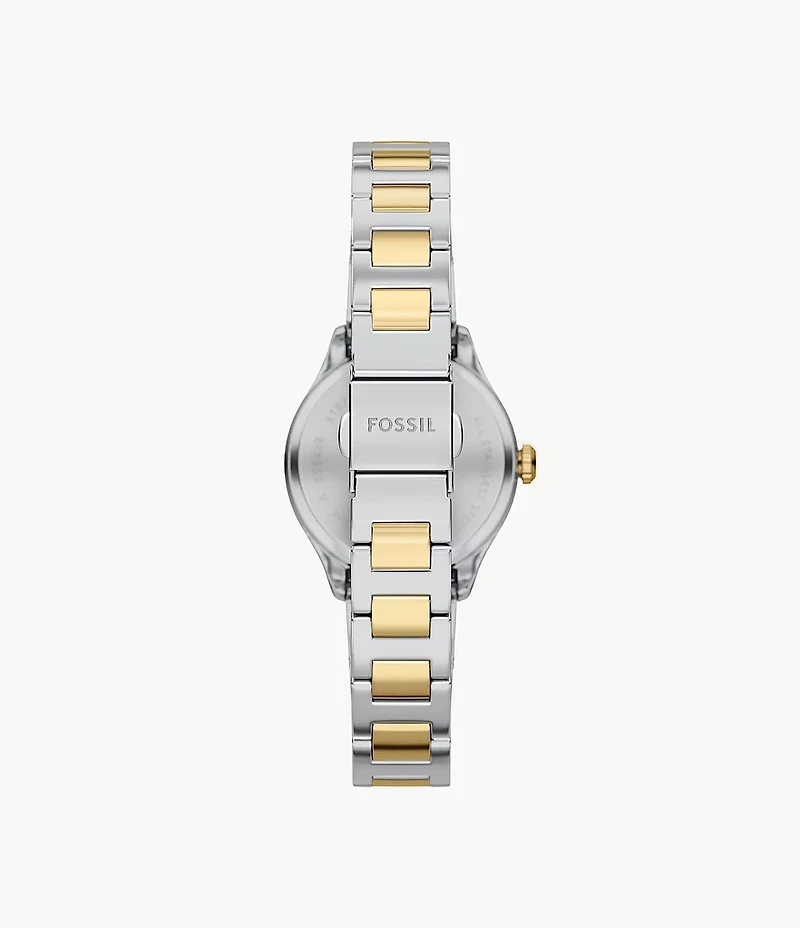 Gilmore Three-Hand Two-Tone Stainless Steel Watch