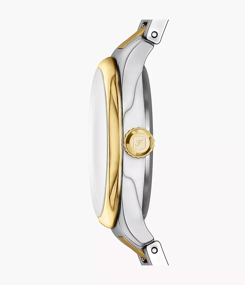 Gilmore Three-Hand Two-Tone Stainless Steel Watch
