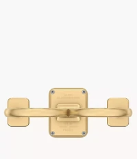 Raquel Watch Ring Two-Hand Gold-Tone Stainless Steel
