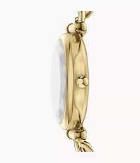 Carlie Three-Hand Gold-Tone Stainless Steel Watch