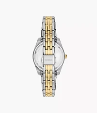 Scarlette Three-Hand Two-Tone Stainless Steel Watch
