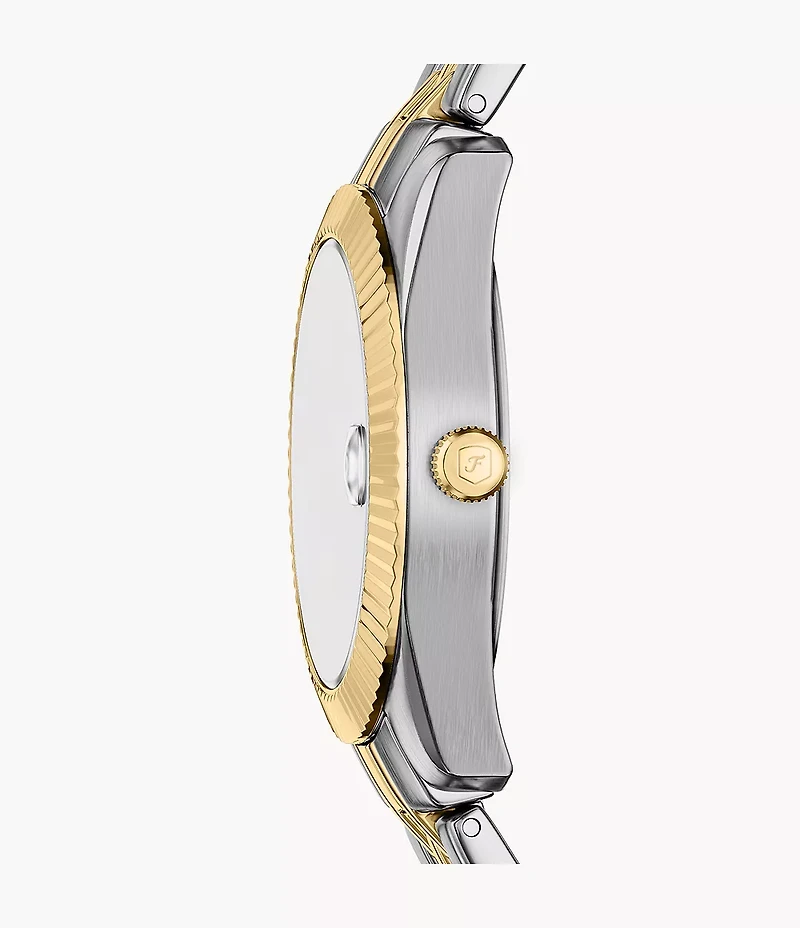 Scarlette Three-Hand Two-Tone Stainless Steel Watch