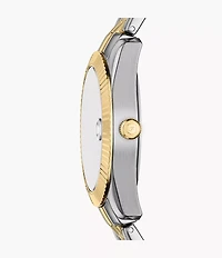 Scarlette Three-Hand Two-Tone Stainless Steel Watch