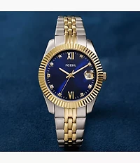 Scarlette Three-Hand Two-Tone Stainless Steel Watch