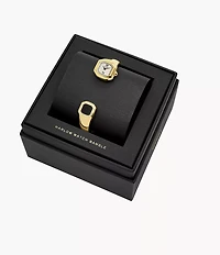 Harlow Two-Hand Gold-Tone Stainless Steel Watch