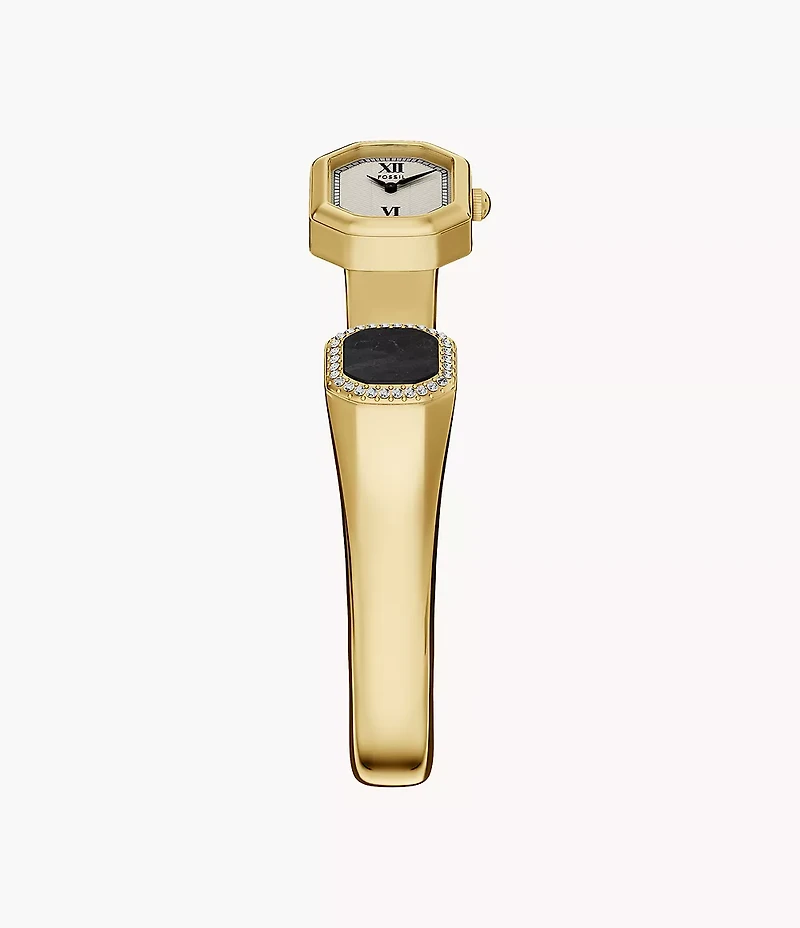 Harlow Two-Hand Gold-Tone Stainless Steel Watch