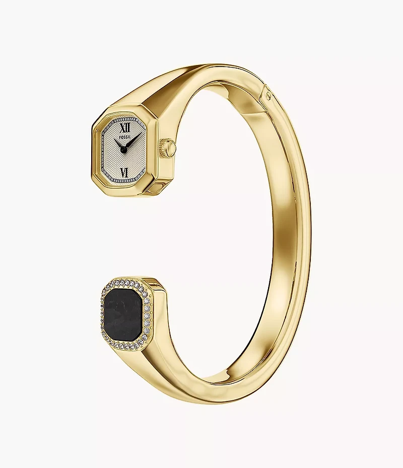 Harlow Two-Hand Gold-Tone Stainless Steel Watch