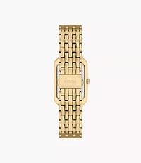 Raquel Three-Hand Gold-Tone Stainless Steel Watch